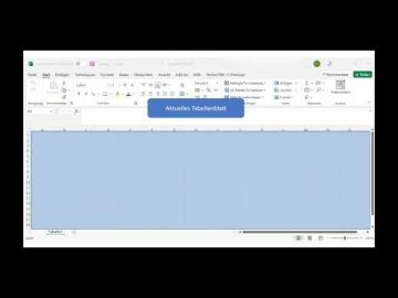 Teil 8 Excel Fenster im &Uuml;berblick
