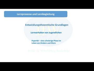 Pupert&auml;t Kinder und Eltern