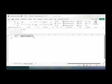 Teil 3 Daten in Excel eingeben und berechnen