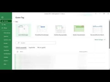Teil 9 Men&uuml;band in Excel verwenden