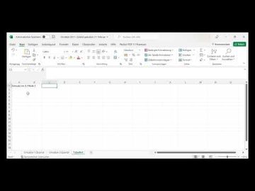 Teil 14 Spaltenbreite bzw Zeilenh&ouml;he in Excel ver&auml;ndern