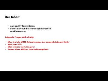 Bewerbungsunterlagen