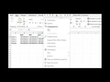 Teil 34 Verschieben und Kopieren mittels Zwischenablage in Excel